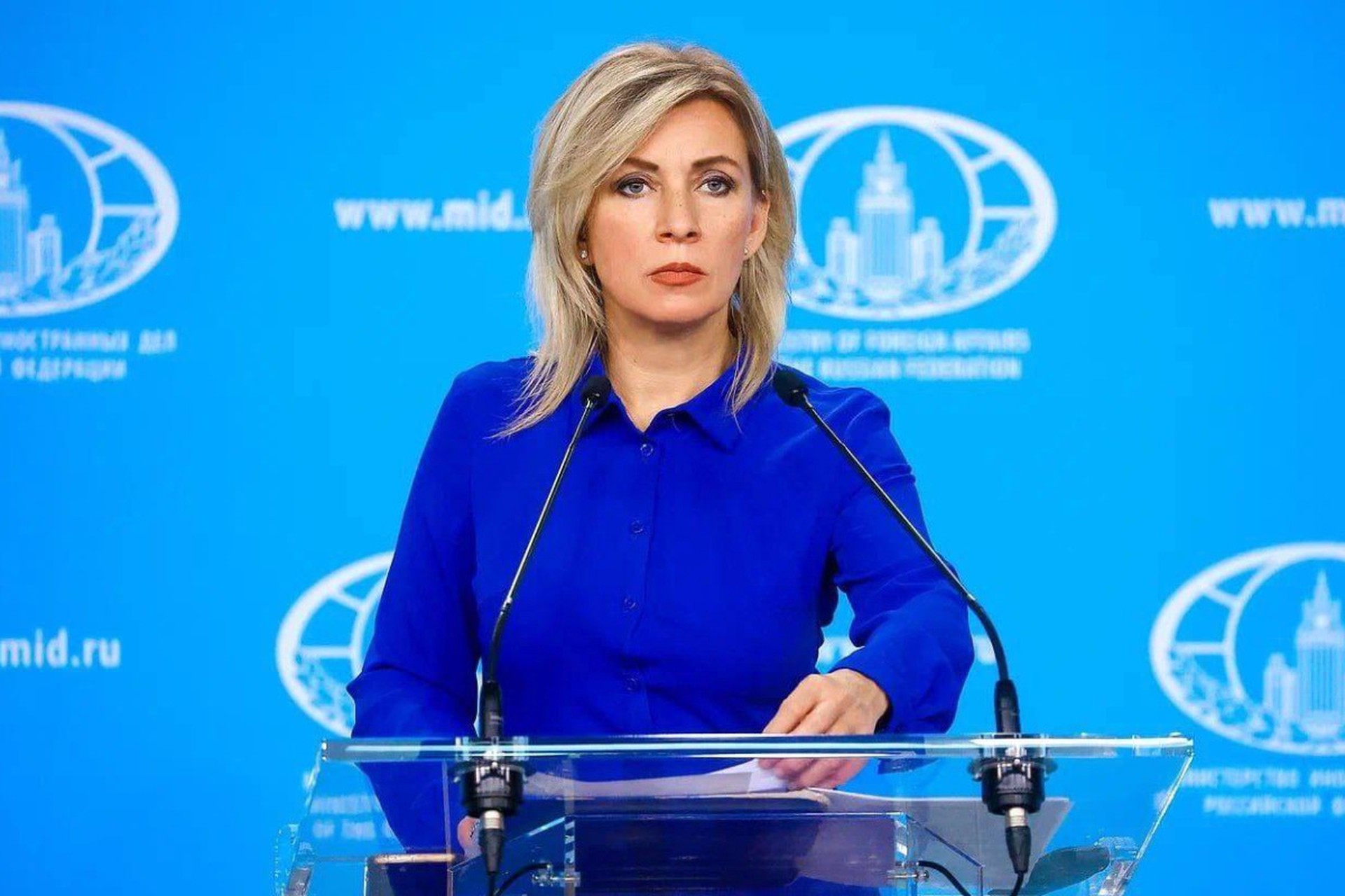 Захарова назвала Францию лидером западной партии войны против России